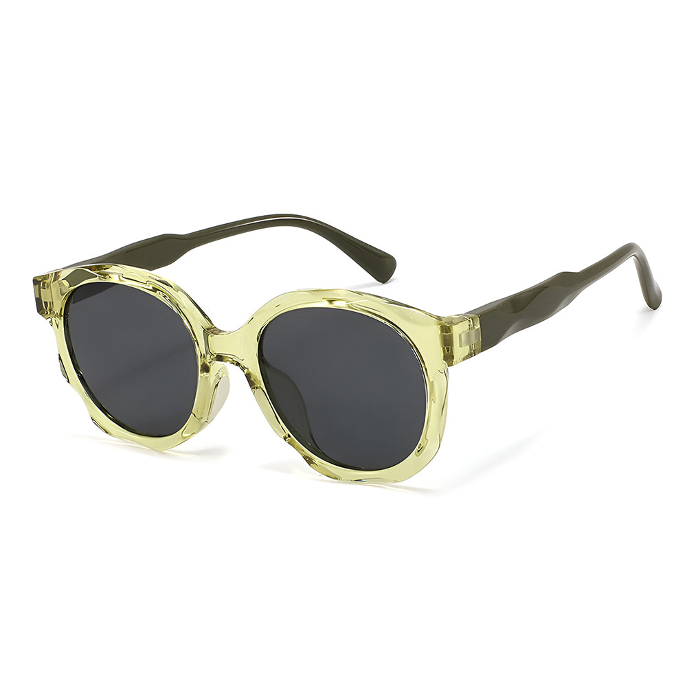 Techsuit 627 Kinder-Sonnenbrille, polarisiert, UV-Schutz, grün