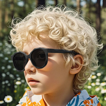 Techsuit 627 Kinder-Sonnenbrille, polarisiert, UV-Schutz, grün