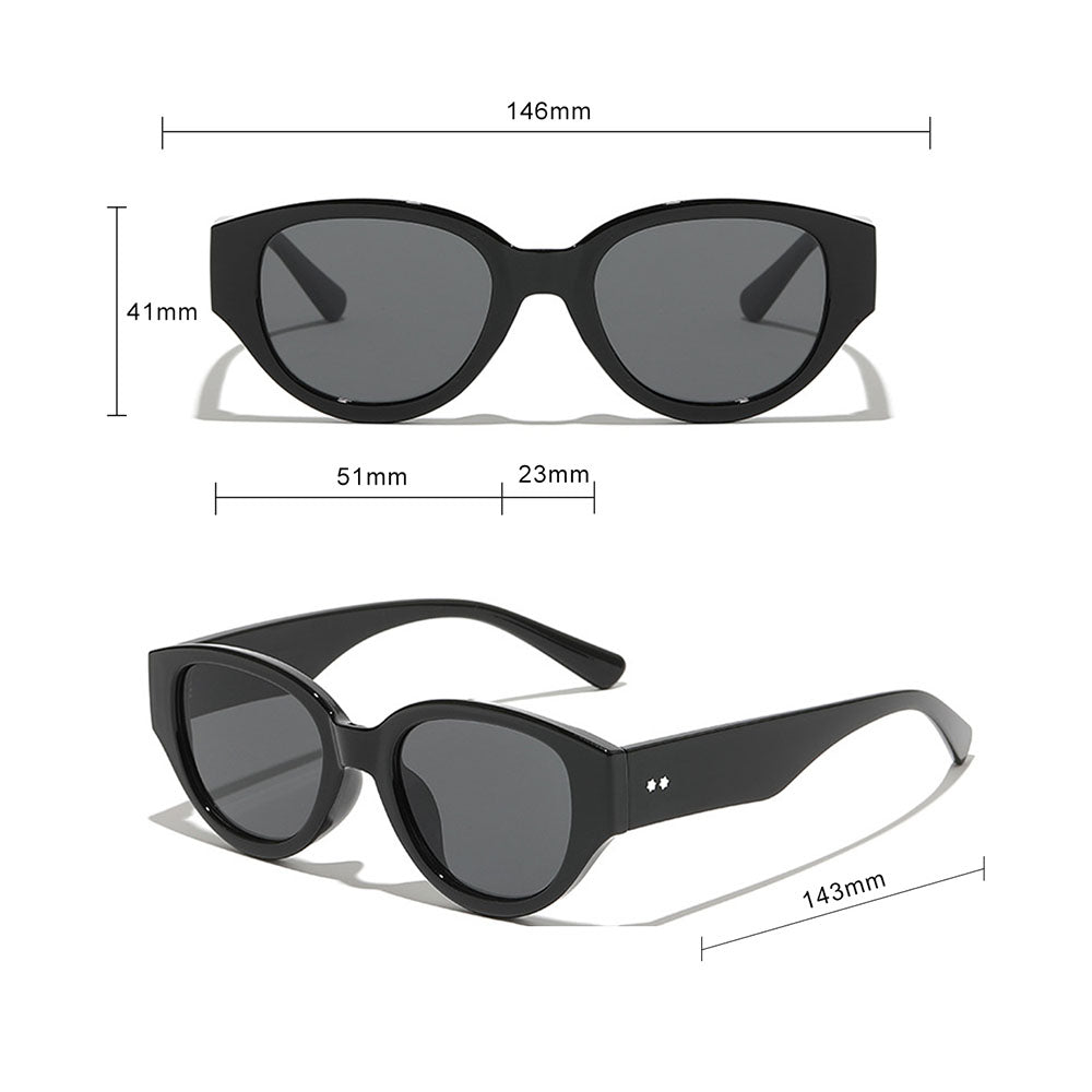 Damen-Sonnenbrille Techsuit 17002, Grau Braun