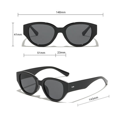 Damen-Sonnenbrille Techsuit 17002, Grau Braun