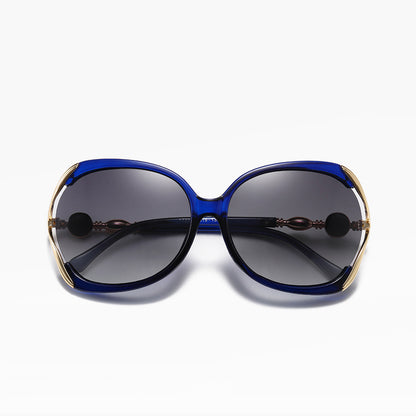 Damen-Sonnenbrille Techsuit 1722, polarisiert, UV-Schutz, Blau Grau