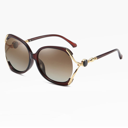Damen-Sonnenbrille Techsuit 1722, polarisiert, UV-Schutz, braun