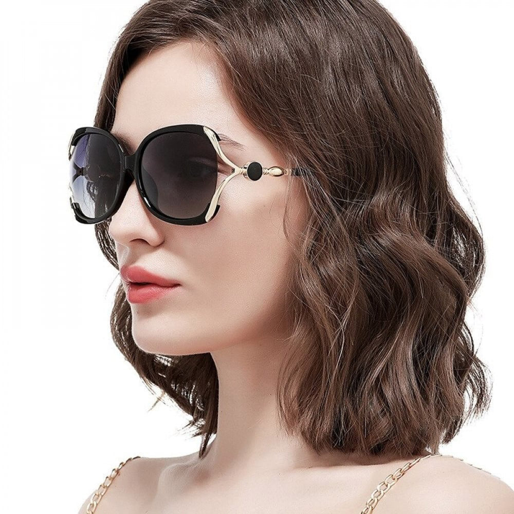 Damen-Sonnenbrille Techsuit 1722, polarisiert, UV-Schutz, braun