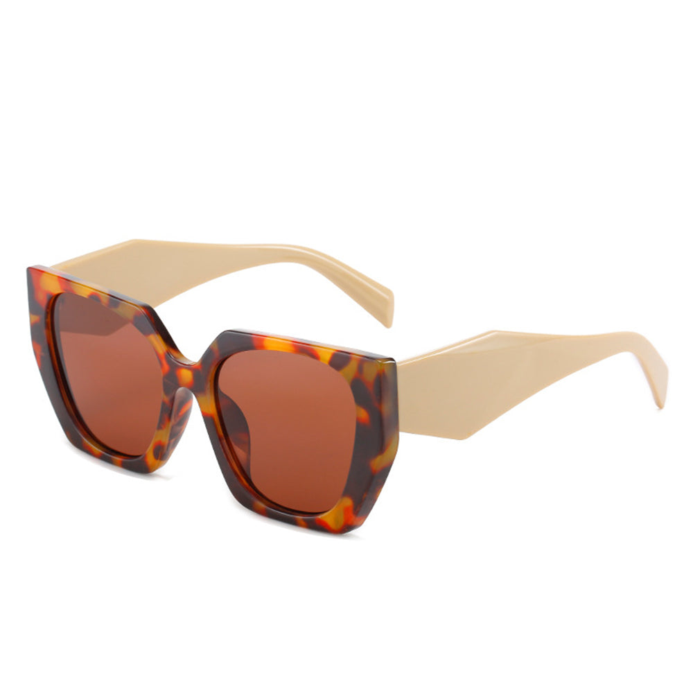 Damen-Sonnenbrille Techsuit 3967, Creme Braun