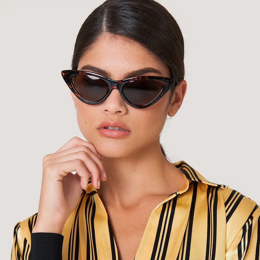 Damen-Sonnenbrille Techsuit 5040, Schwarz