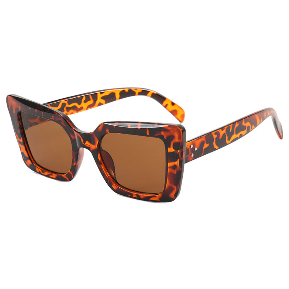 Damen-Sonnenbrille Techsuit 5277, Schwarz Braun