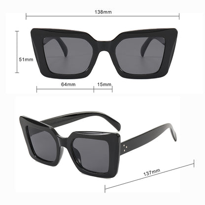 Damen-Sonnenbrille Techsuit 5277, Schwarz Braun