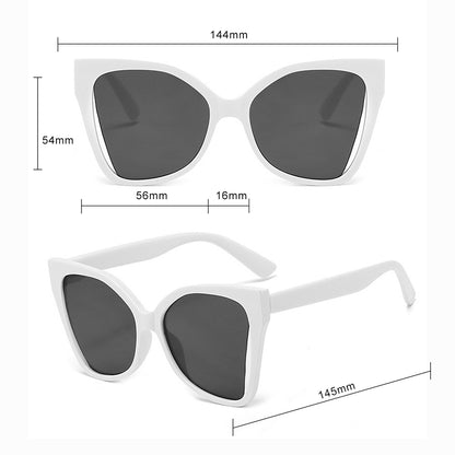 Damen-Sonnenbrille Techsuit 5335, Weiß Grau