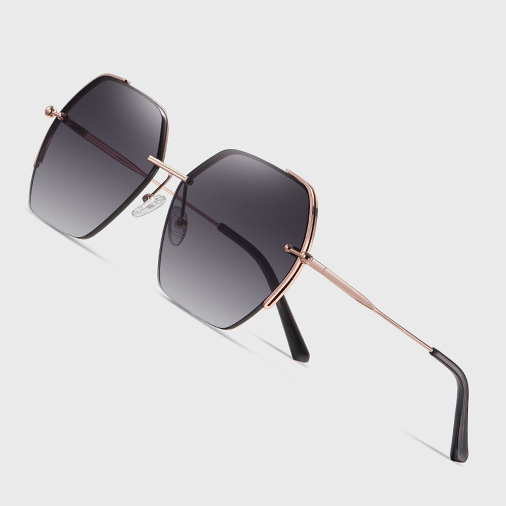 Damen-Sonnenbrille Techsuit 8561, Silber Blau
