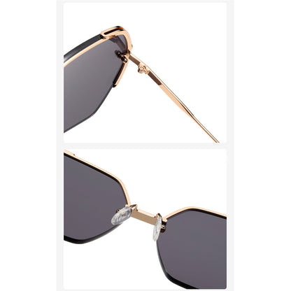 Damen-Sonnenbrille Techsuit 8561, Rosa Gold Grün