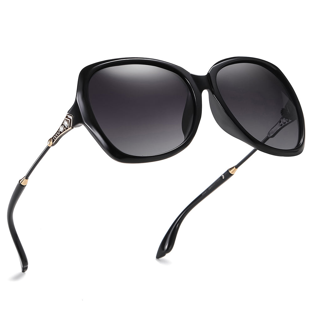 Damen-Sonnenbrille Techsuit 8881, polarisiert, UV-Schutz, rot