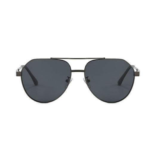 Unisex Techsuit 8622 Sonnenbrille, polarisiert, UV-Schutz, Dunkelgrau