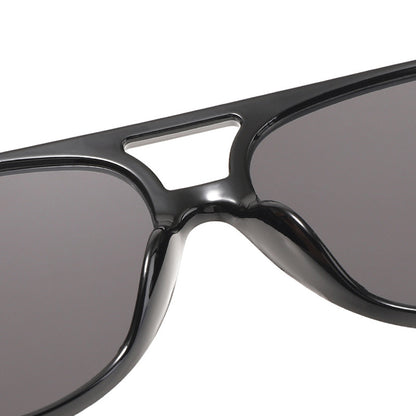 Unisex Techsuit Sonnenbrille 98061, UV-Schutz, Schwarz Grau