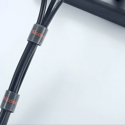 McDodo VS-0961 Cable Organizer Belt, Velcro, 3m, Black