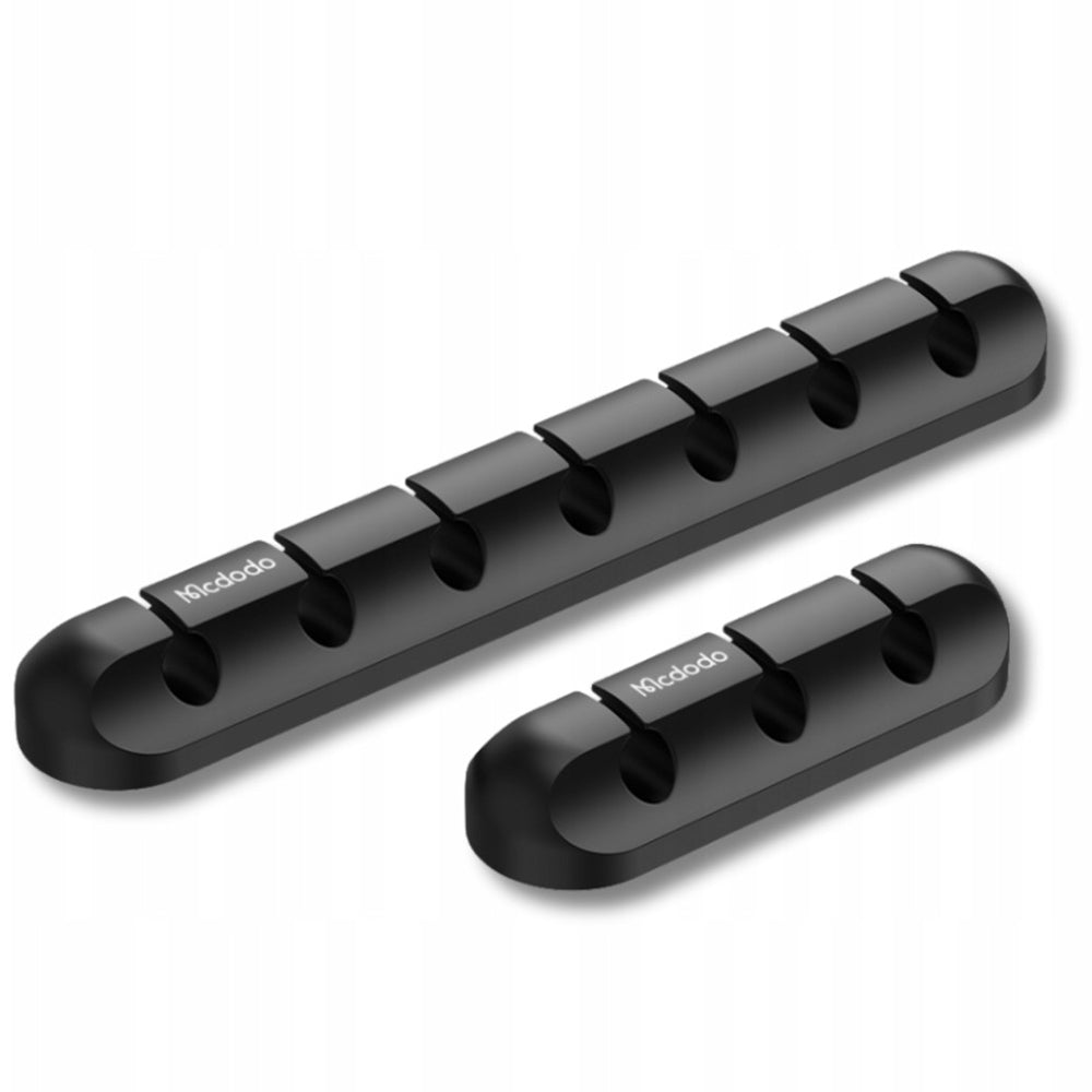 Kabelorganisator McDodo WF-5960, 2er-Set, Schwarz
