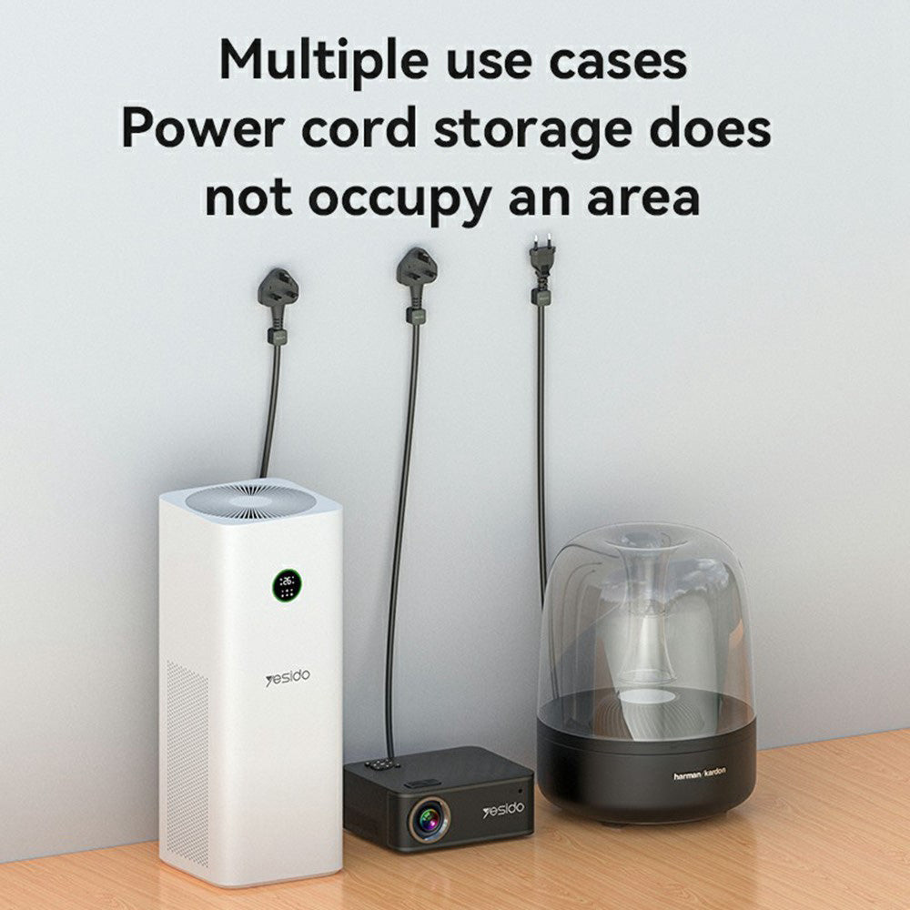 Kabelorganisator Yesido C216WH, Set 4 Stück, Weiß