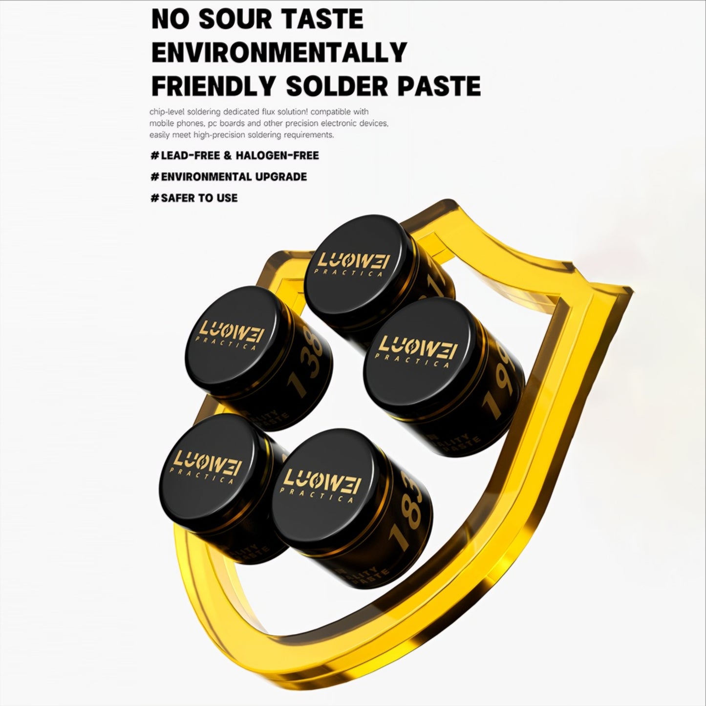 Luowei LW-SP3 Solder Paste, 30g, Melting Point 183 Degrees