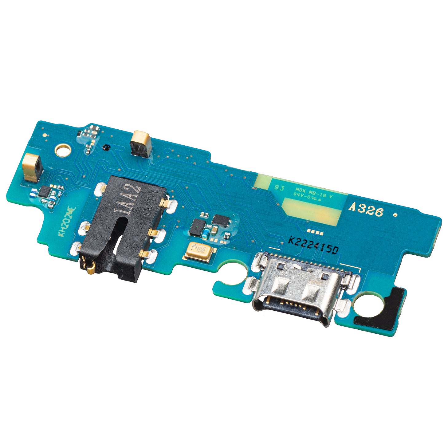 Charging Connector Board - Audio - Microphone Samsung Galaxy A32 5G A326, Service Pack GH96-14158A