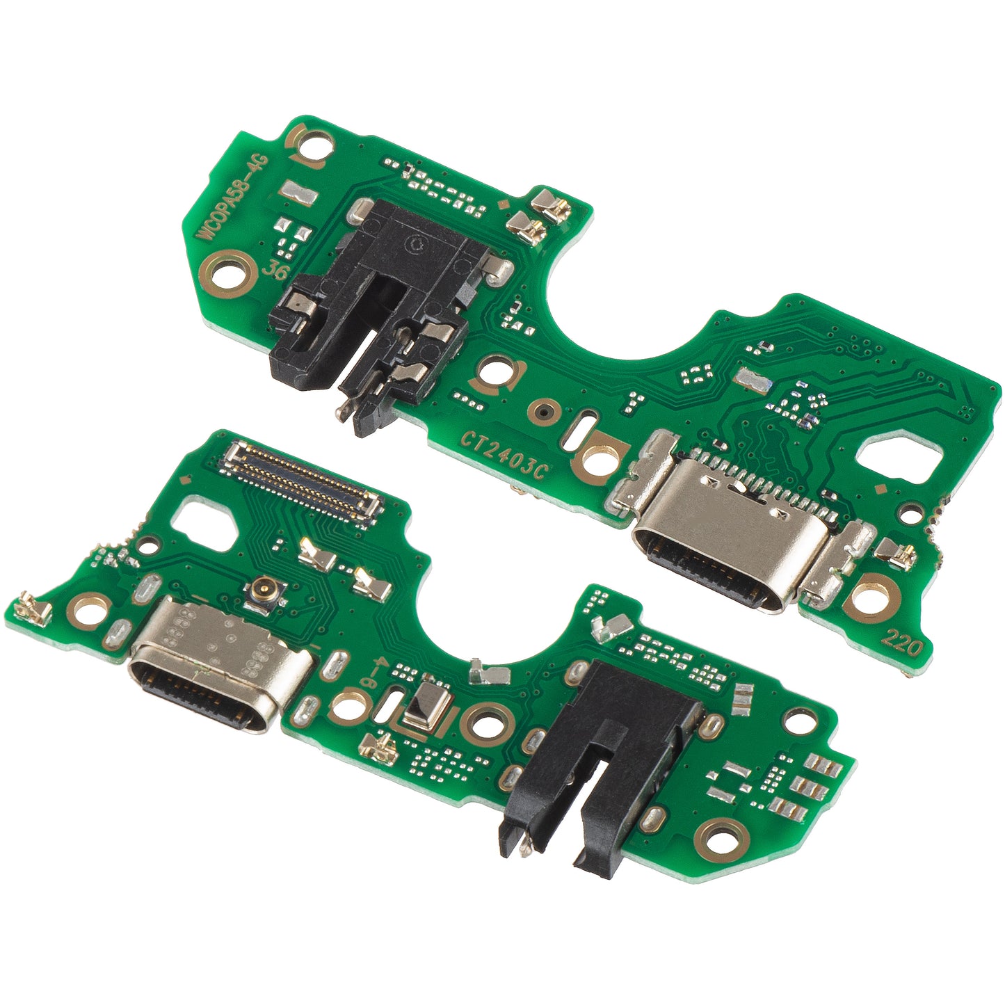 Ladeanschluss-, Audio- und Mikrofonplatine Oppo A18 / A79 / A38
