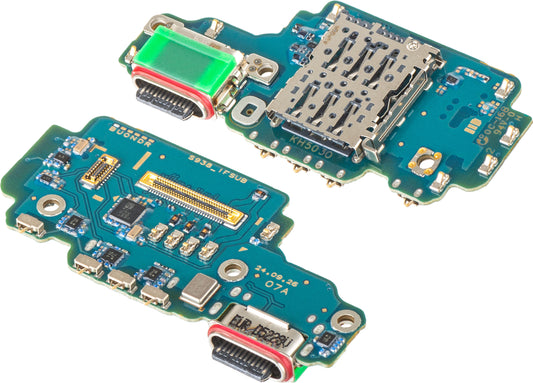 Ladeanschlussplatine - Mikrofon - SIM-Kartenlesermodul Samsung Galaxy S25 Ultra S938, Swap GH96-18321A