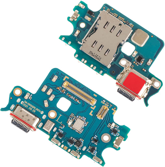 Ladeanschluss-, Audio- und Mikrofonplatine Samsung Galaxy S22 5G S901
