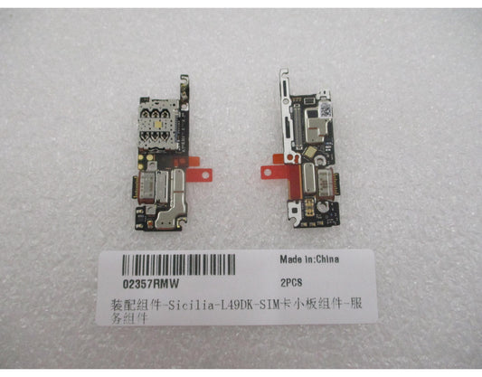 Platine mit Ladeanschluss – Mikrofon – SIM-Kartenlesermodul Huawei Pura 90s Pro Max, Service Pack 02357RMW