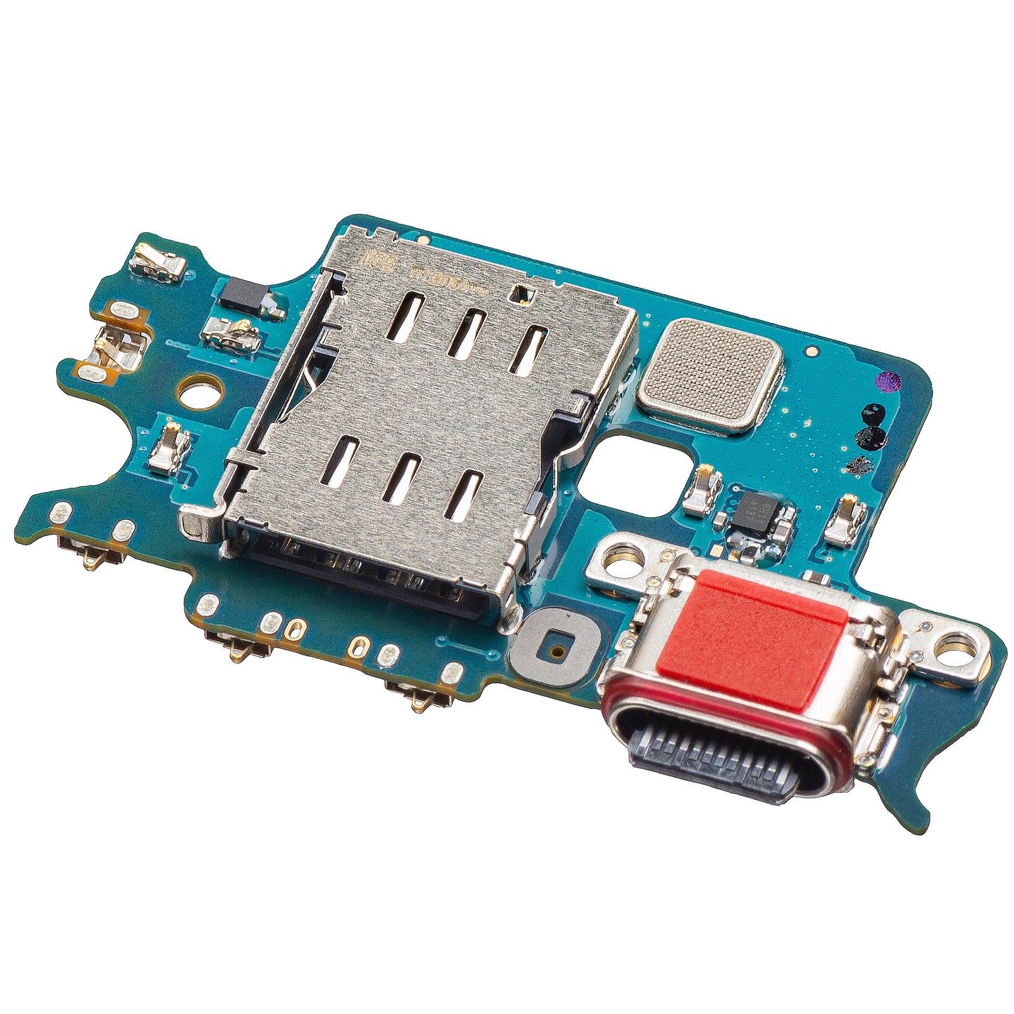 Platine mit Ladeanschluss – Audio – Mikrofon – SIM-Lesemodul Samsung Galaxy S22 5G S901, Service Pack GH96-14789A