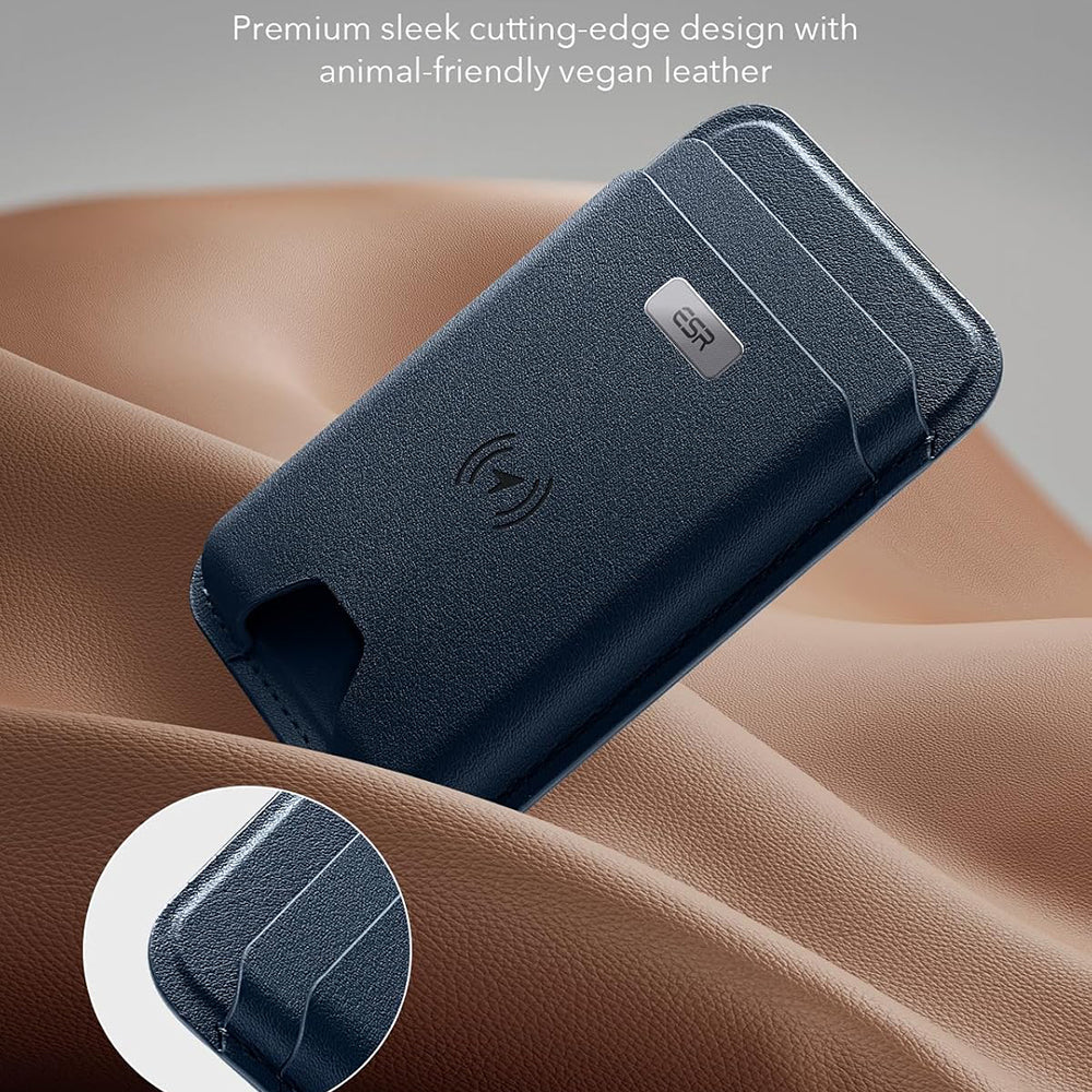 Magsafe Geldbörse, ESR, Classic Geo, Marineblau