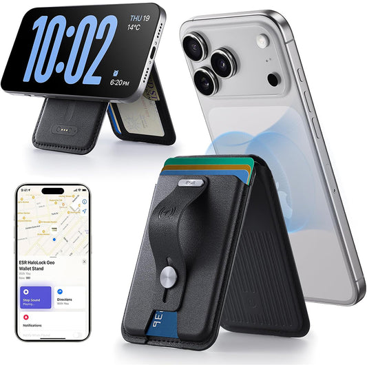 MagSafe Geldbörse, ESR, Findy my Wallet, Schwarz