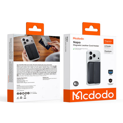 MagSafe Brieftasche, McDodo, WH-3530 Napa, Schwarz