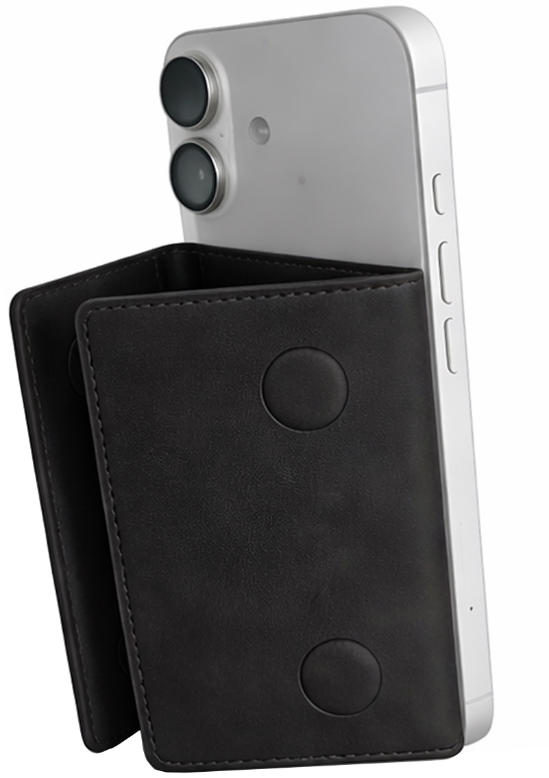 MagSafe-Geldbörse, OEM, Triple Wallet, Schwarz