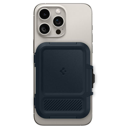 Magsafe Geldbörse, Spigen, Lock Fit, Schwarz