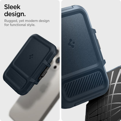 Magsafe Geldbörse, Spigen, Lock Fit, Schwarz