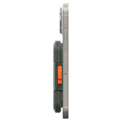 Magsafe Wallet, Spigen, Lock Fit, Green