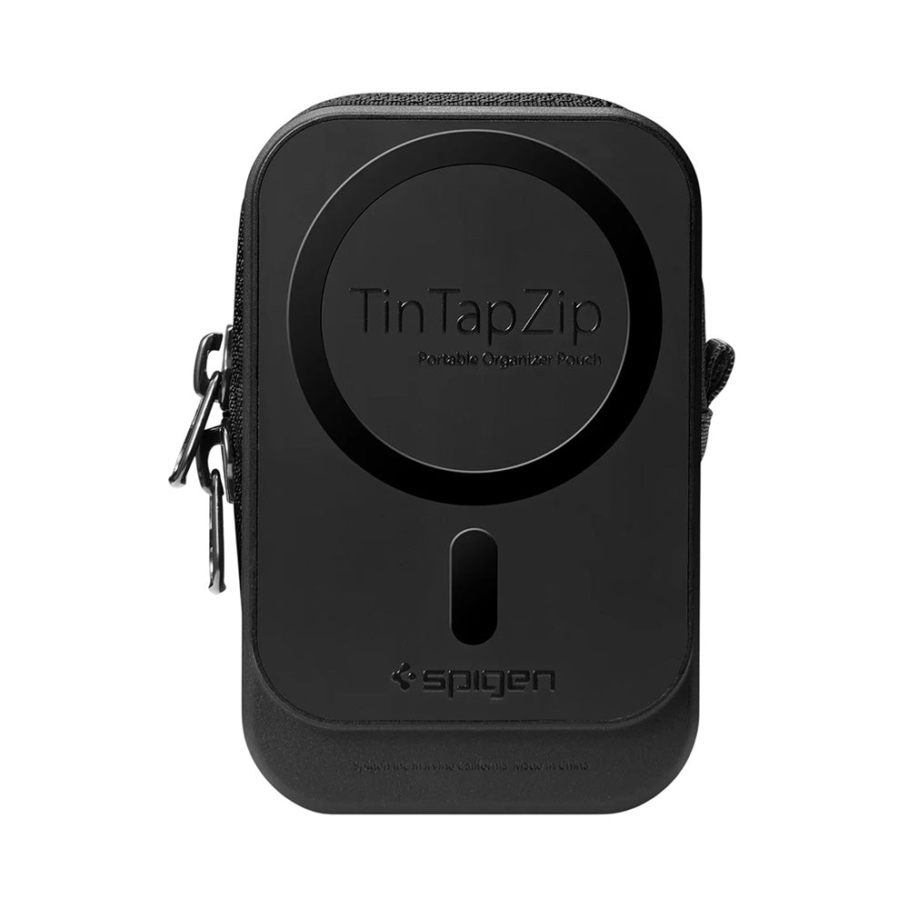 MagSafe Geldbörse, Spigen, TinTap ZIP MagFit 2, Schwarz AFA11564