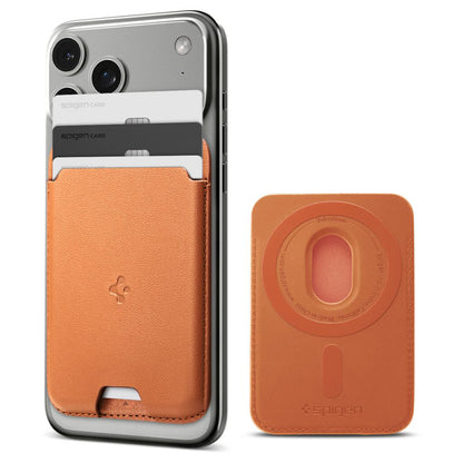 MagSafe-Geldbörse, Spigen, Valentinus MagFit, Orange AFA11339