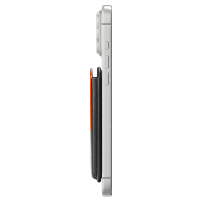 MagSafe-Geldbörse, Spigen, Valentinus MagFit+, Schwarz AFA11336