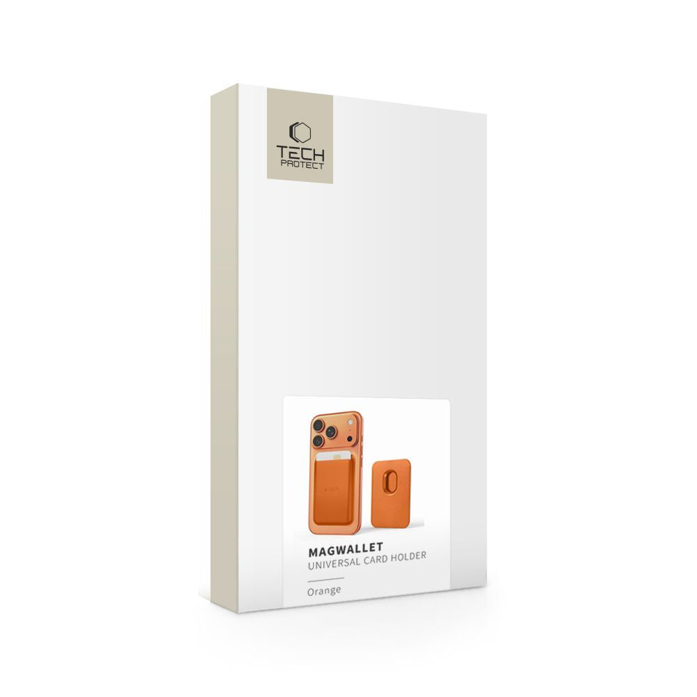 MagSafe Geldbörse, Tech-Protect, Magwallet, Orange