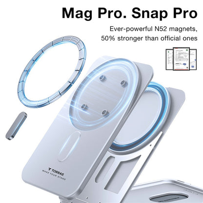 MagSafe-Geldbörse, Torras, Minimalist Slim, Grau