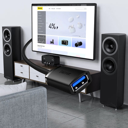 USB 3.0 Verlängerungskabel Baseus AirJoy, 3m, Schwarz B00631103111-04