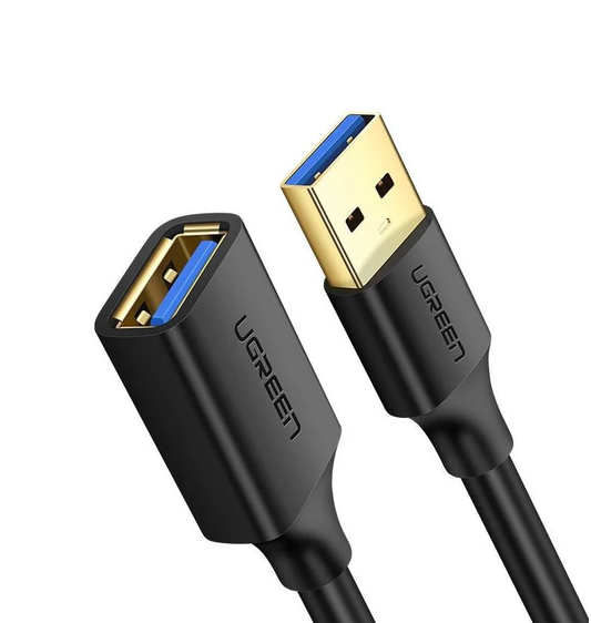 USB 3.0 Verlängerungskabel UGREEN US129, 5m, Schwarz