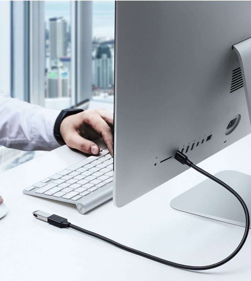 UGREEN US129 USB 3.0 Extension Cable, 5m, Black