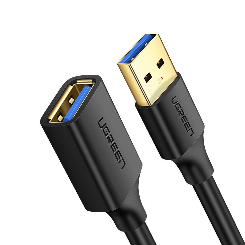 USB 3.0 Verlängerungskabel UGREEN US129, 3m, Schwarz