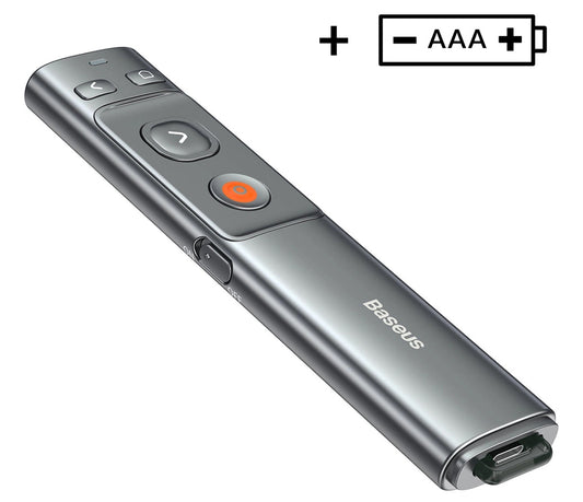 Wireless Presenter Baseus Orange Dot, Gray ACFYB-0G