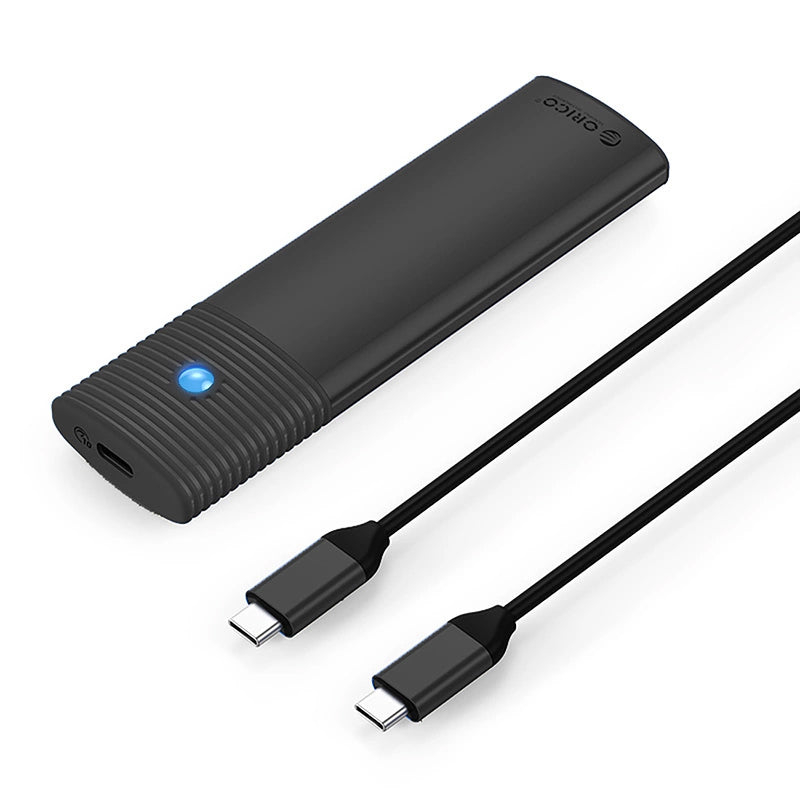 Orico PWM2 Gehäuse für SATA M.2 NGFF SSD, Schwarz