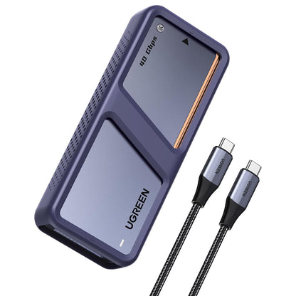 Rack UGREEN D703 (65727) für SSD M.2 NVMe, Schwarz