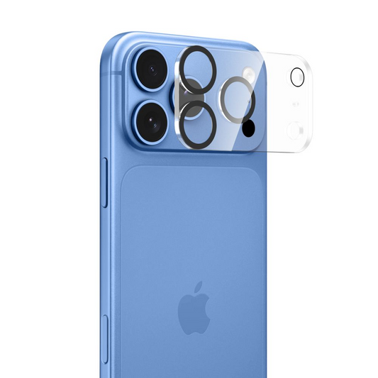 Tech-Protect Cam Fit+ Rückkamera-Schutzrahmen für Apple iPhone 18 Pro, gehärtetes Glas, transparent