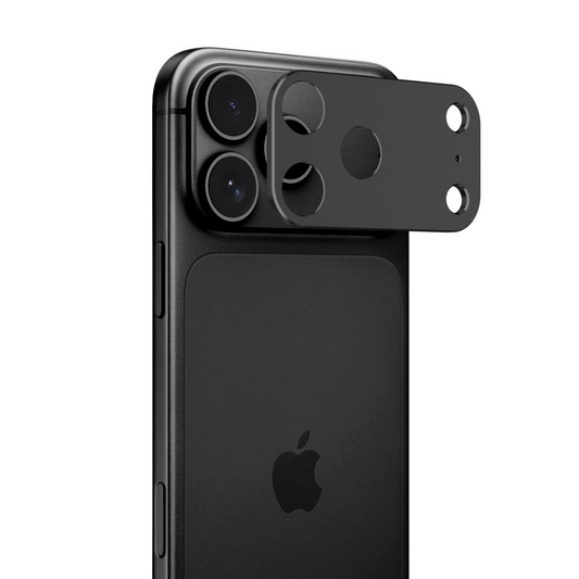 Tech-Protect Camalloy Fit+ Rückkamera-Schutzrahmen für Apple iPhone 18 Pro, Aluminium, Schwarz