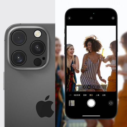 Schutzrahmen für die Rückkamera Tech-Protect Camalloy Fit+ für Apple iPhone 17 Pro Max, Aluminium, Silber