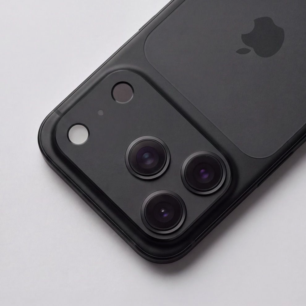 Tech-Protect Camalloy Fit+ Rückkamera-Schutzrahmen für Apple iPhone 18 Pro Max, Aluminium, Schwarz